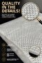 Quilted Bark Stitched Fabric 4 Meters – White - 2