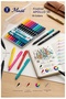 Fineliner 10 Lu Double Sided Fine Tip Pen 1 Pack Masis 10 Colors 04-1.0 mm Felt Tip Pen Colorful - 4