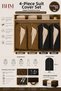 4-Piece Suit Cover 60X100 cm Double Zipper Gamboç Clothes Cover Garment Protector Dustproof Closet Organizer - 2