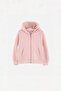 Pink Girls' Hooded Plain Knitted Sweatshirt Tkdaw27Sw00003 - 6