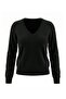 Haki Wardrobe Essentials Stone 100% Wool V-Neck Basic Knitwear Sweater Twoaw27Kz00139