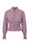 Burgundy Gingham Detailed Shirt Twoaw27Go00114