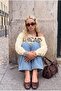 Koyu Kahverengi Fiyonklu 4 cm Kadın Klasik Topuklu Ayakkabı TAKAW27TO00017 - 2