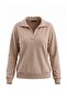 More Sustainable Taş Soft/Soft Touch Polo Collar Knitted Sweatshirt Twoaw27Sw00127