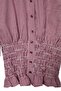 Burgundy Gingham Detailed Shirt Twoaw27Go00114 - 2