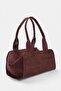 Dark Brown Suede Women's Medium Shoulder Bag Takaw27Oc00057 - 5