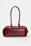 Bordo Kadın Kemer Detaylı Mini Çanta TAKSS26OC00075 - 6