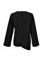 Black Regular Crepe Tunic Tctaw27Uk00007 - 3