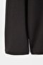 Plus Size Anthracite Oversize/Wide Fit Basic Sweatshirt Tmnaw27Ao00026 - 3