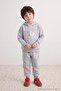 Gray Plain Knitted Bottom - Top Set Tkdaw27Au00022 - 3