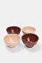 4lü Sonbahar Renkli Bowl Kase Seti 14 cm TPHAW27KSE00007 - 5