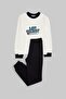Ecru Boy's Pajama Set Tkdaw27Pt00021
