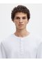 Langarmshirt Geknöpftes Ripp - 5