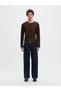 Langarmshirt Geknöpftes Ripp - 4