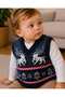 Deer Patterned Baby Sweater - 2