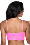 Neon Fuchsia Mi 4003 Soft String Strap Bustier - 3