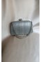 Women's Twisted Chain Portfolio Special Occasion Wedding Engagement Clutch Evening Dress Bag - 2