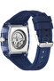 Mens Blue Rectangle Watch - 3