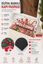 Christmas Walking Stick and Round Candies Welcome Door Mat 45x70cm - 4