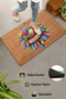 Door Mat 45X70Cm Non-Slip Base Decorative Indoor Outdoor Colorful Feathers and Bird - 4