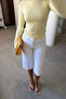 Finger-Loop Long Sleeve Bodysuit - YELLOW - 6