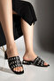 Asel Short Heeled Slippers - 4