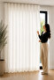 White Satin Sunshade – the Color Doesn'T Matter, It Looks Great with Any Combination! Adds Elegance to Every Room! - 2