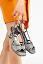 Pırıl Platform Heeled Evening Dress Shoes Platinum - 3