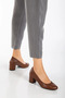 Betty High Heels Tan - 6