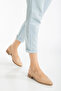 Pore Skin Short Heel Shoes Nude - 3