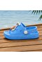 Riva Cub Navy Blue Children's Slippers Non-Slip Sole Summer Garden Pool Beach Slippers - 4