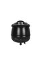 10-liter black soup warmer - 4