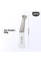 1 piece Dental Slow Speed Handpiece Push Button 1:1 Ratio Contra Angle With Ball Bearing Polishing D - 5