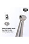 1 piece Dental Slow Speed Handpiece Push Button 1:1 Ratio Contra Angle With Ball Bearing Polishing D - 3