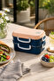 Aura Double Layer Nutrition Container Stainless Steel Lunch Box - 5