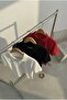 3 Pack Red Black White Sports Polo Neck Buttoned Cotton Casual Short Sleeve Regular Fit T-Shirt - 2