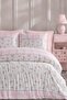 Elastic Sheet Duvet Cover Set Double Chitir Pink