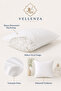 4-Piece Premium Square Throw Pillow with 100% Pure Silicone Fiber Filling, Soft and Plump Seat Sofa Decorative Inner Cushion - 3