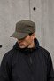 Men's Denim Fidel Castro Cap with Eyelet Detail - Khaki - 5