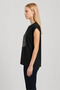 Black Pineapple Printed T-Shirt - 2
