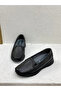 Women's 4 Season 100% Genuine Leather Heel Supported Daily Orthopedic Mother Shoes Half Size