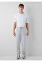 M0010640 Logo Printed Men's Sweatpants Gray - 3