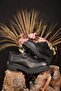 Women's Winter Waterproof 100% Genuine Leather Full Orthopedic Heel Supported Comfortable Lightweight Casual Shoes - 2