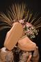 Women's Fur-Lined Thick Sole Closed-Front Daily Winter Slippers Tan Suede Orthopedic and Lightweight - 5