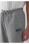 M0010633 Basic Men's Sweatpants Gray - 6