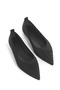 Women's Stone-Embellished Pointed-Toe Tricot Trucker Shoes Imported Material Top Quality One Size Large - 4