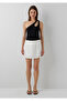 Ecru (Tencel) ™ ) Liyosel Short Skirt 1410285-70057 - 3