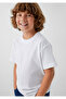 White Basic T-Shirt Loose Fit / Comfortable Fit 6610493-620