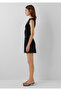 Black (Tencel) ™ ) Liyosel Short Skirt 1410285-900 - 4