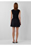 Black (Tencel) ™ ) Liyosel Short Skirt 1410285-900 - 5